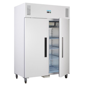 Hladilna omara s pozitivno temperaturo bela GN 2/1 dvojna vrata 1200 L - Polar - Fourniresto