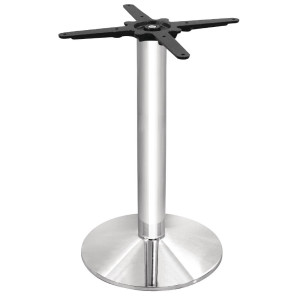 Noge za okroglo mizo s kromiranim premazom Ø 430 mm - Bolero - Fourniresto