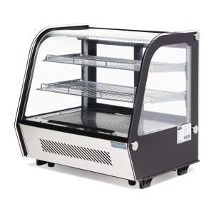 Hladilna vitrina za pult črna 120 L - Polar - Fourniresto