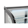 Hladilna vitrina za pult, črna, 160 L - Polar - Fourniresto