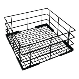 Visoka pomivalna košara za kozarce 400 x 400 mm - Vogue - Fourniresto