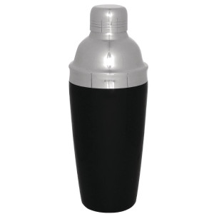 Shaker za koktajle 3-delni črn 700 ml - Olympia - Fourniresto