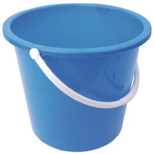 Krogla plastična vedra modre barve 10 L - Jantex - Fourniresto