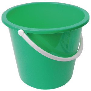 Krogla plastična zelena vedro 10 L - Jantex - Fourniresto