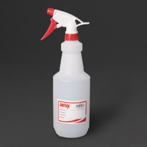 Razpršilec barve rdeče 750 ml - Jantex - Fourniresto