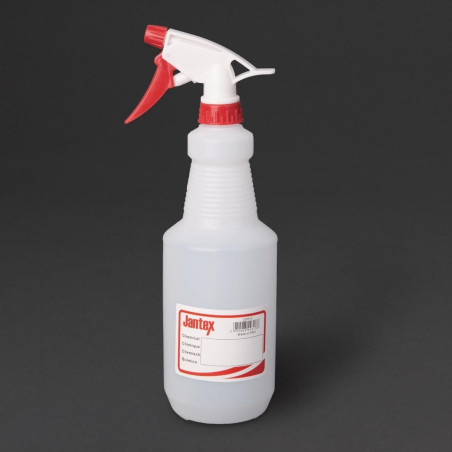 Razpršilec barve rdeče 750 ml - Jantex - Fourniresto
