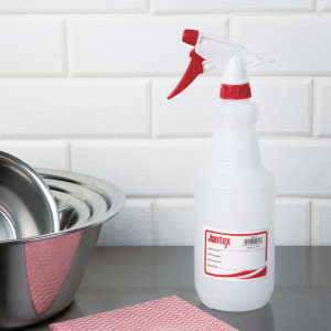 Razpršilec barve rdeče 750 ml - Jantex - Fourniresto