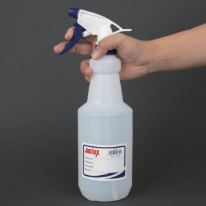 Razpršilec barve modre 750 ml - Jantex - Fourniresto