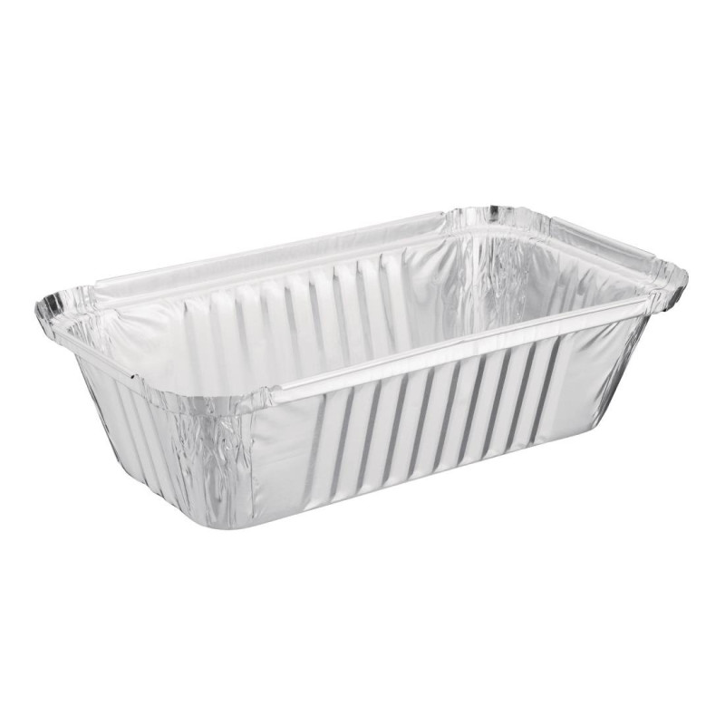Velika pravokotna aluminijasta posoda - paket 500 kosov - Fiesta - Fourniresto Velika pravokotna aluminijasta posoda - paket 500 kosov - Fiesta - Fourniresto