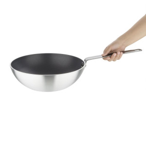 Wok s protioprijemnim premazom iz platine Ø 300 mm - Vogue - Fourniresto