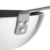 Wok s protioprijemnim premazom iz platine Ø 300 mm - Vogue - Fourniresto