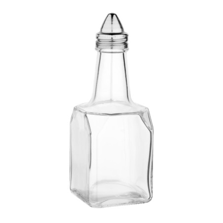 Bouteille D'Huile Ou Vinaigre Avec Couvercle 142 Ml Ø 53 Mm - Olympia - Fourniresto Bouteille D'Huile Ou Vinaigre Avec Couvercle 142 Ml Ø 53 Mm - Olympia - Fourniresto