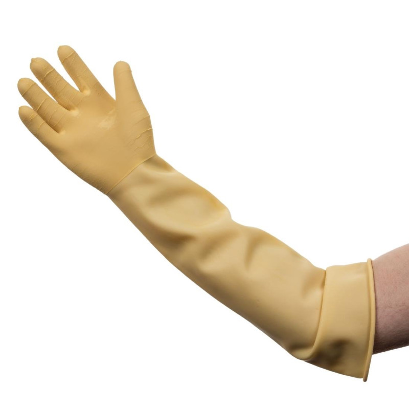 Professional Cleaning Gloves 600 mm Size 8 - Mapa - Fourniresto Professional Cleaning Gloves 600 mm Size 8 - Mapa - Fourniresto