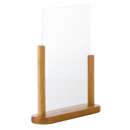 Okvir za mizo Teak A4 - Securit - Fourniresto