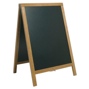 Trotovna tabla Duplo Teck 850 x 550 mm - Securit - Fourniresto