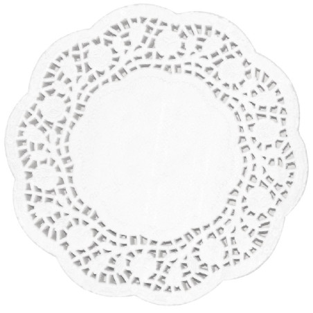 Pravokotna papirnata prtička Ø 100 mm - paket 250 kosov - Fiesta - Fourniresto