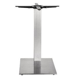 Miza s kvadratno nerjavečo površino 720 x 430 mm - Bolero - Fourniresto