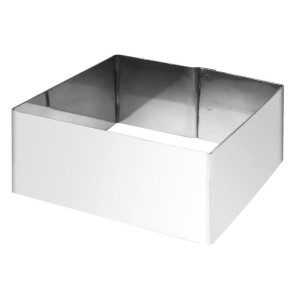 Krogla za mousse kvadratna 80 x 35 mm - Vogue - Fourniresto