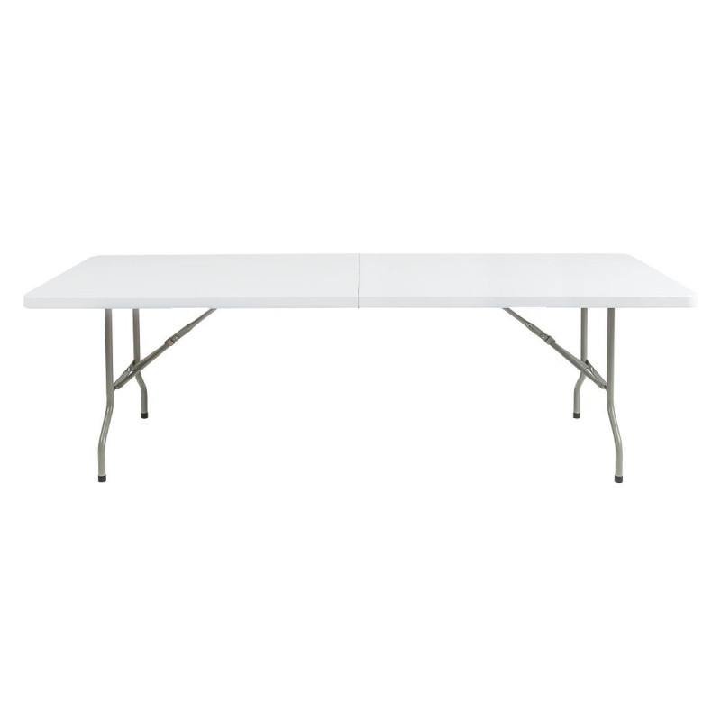 Prenosljiva miza središčna bela 2430 mm - Bolero - Fourniresto Prenosljiva miza središčna bela 2430 mm - Bolero - Fourniresto
