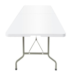 Prenosljiva miza središčna bela 2430 mm - Bolero - Fourniresto
