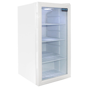 Hladilna vitrina za pult, bela, 1 vrata, 88 L - Polar - Fourniresto