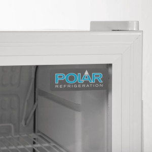 Hladilna vitrina za pult, bela, 1 vrata, 88 L - Polar - Fourniresto