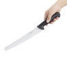 Nož za slaščice črne barve 25 cm - Hygiplas - Fourniresto