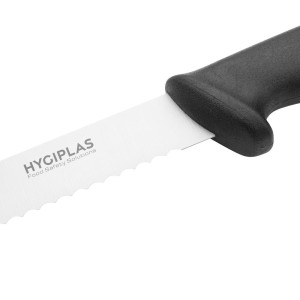 Nož za slaščice črne barve 25 cm - Hygiplas - Fourniresto