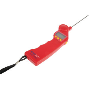 Termometer Easytemp rdeče barve - Hygiplas - Fourniresto