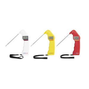 Termometer Easytemp rdeče barve - Hygiplas - Fourniresto