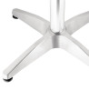 Miza Bistrot kvadratna iz inoxa - 700 x 700 mm - Bolero - Fourniresto