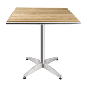 Kvadratna miza iz jesena 700 x 700 mm - Bolero - Fourniresto