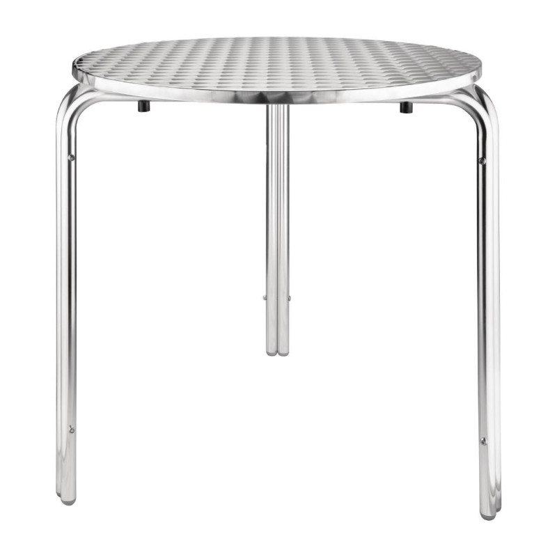 Miza Bistro Okrogla iz inoxa - Ø 700 mm - Bolero - Fourniresto Miza Bistro Okrogla iz inoxa - Ø 700 mm - Bolero - Fourniresto