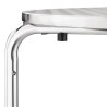 Miza Bistro Okrogla iz inoxa - Ø 700 mm - Bolero - Fourniresto