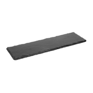 Plošča za predstavitev iz naravnega skrilavca 300 x 100 mm - Olympia - Fourniresto