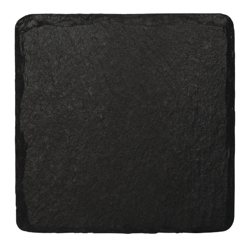 Plošča za postrežbo iz naravnega skrilavca 130 x 130 mm - Olympia - Fourniresto Plošča za postrežbo iz naravnega skrilavca 130 x 130 mm - Olympia - Fourniresto