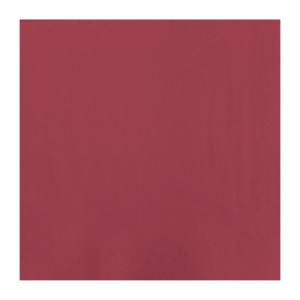 Papirnata brisača za mizo Bordeaux 2 plasti 300 x 300 mm - paket 1500 kosov - FourniResto - Fourniresto