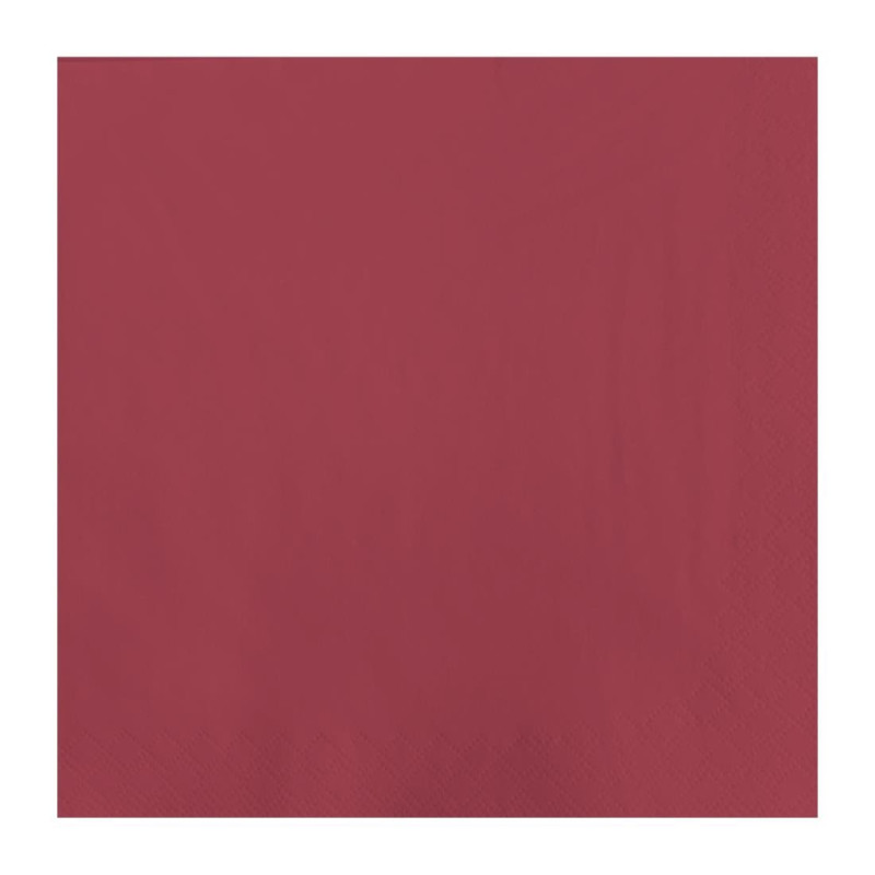 Papirnata brisača za mizo Bordeaux 2 plasti 300 x 300 mm - paket 1500 kosov - FourniResto - Fourniresto Papirnata brisača za mizo Bordeaux 2 plasti 300 x 300 mm - paket 1500 kosov - FourniResto - Fourniresto
