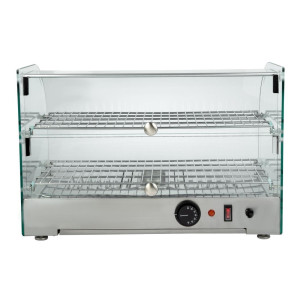 Topla vitrina za pult 2 nivoja 45 L - Buffalo - Fourniresto