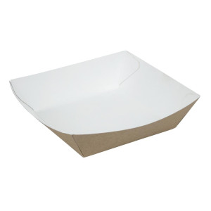 Velika kompostabilna papirnata posoda iz krafta 139 x 148 mm - paket 500 kosov - Colpac - Fourniresto