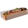 Kartonasta embalaža za sendviče, ki se da reciklirati, 80 x 250 mm - paket 500 kosov - Colpac - Fourniresto