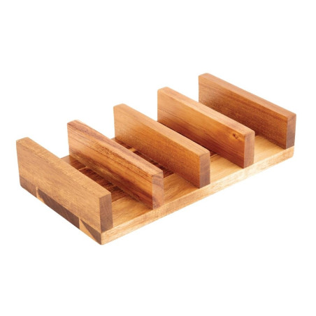 Stojalo za sendviče iz akacije 40 x 150 mm - Olympia - Fourniresto