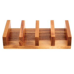 Stojalo za sendviče iz akacije 40 x 150 mm - Olympia - Fourniresto