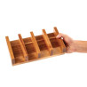 Stojalo za sendviče iz akacije 40 x 150 mm - Olympia - Fourniresto