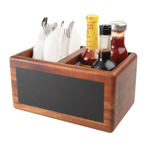 Pohištvo za mizo iz akacije z ardoizno ploščo 170 x 270 mm - T&G Woodware - Fourniresto