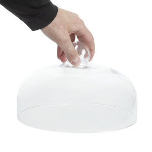 Kozarec s steklenim pokrovom Ø 80 mm - FourniResto - Fourniresto