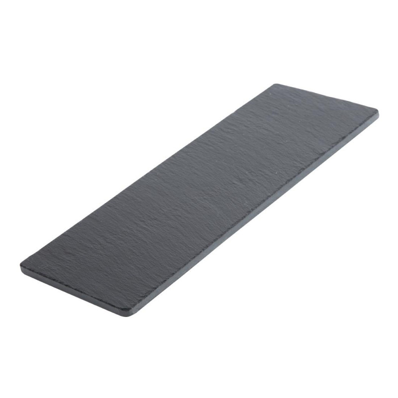 Plošča iz skrilavca za bambusov pladenj 280 x 100 mm - Komplet 2 - Olympia - Fourniresto Plošča iz skrilavca za bambusov pladenj 280 x 100 mm - Komplet 2 - Olympia - Fourniresto