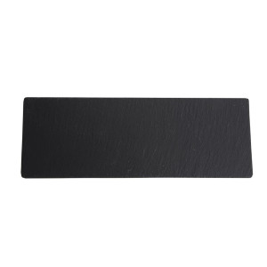 Plošča iz skrilavca za bambusov pladenj 280 x 100 mm - Komplet 2 - Olympia - Fourniresto