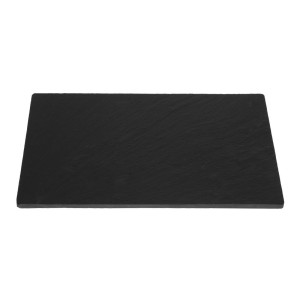 Plošča iz skrilavca za pladenj 280 x 100 mm - Komplet 2 - Olympia - Fourniresto