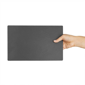 Plošča iz skrilavca za pladenj 280 x 100 mm - Komplet 2 - Olympia - Fourniresto